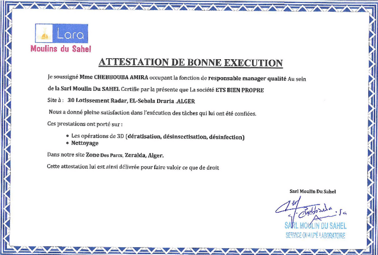 Certificat 1